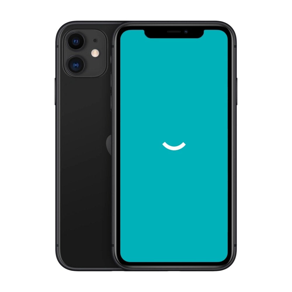 Refurbished iPhone 11 64GB Zwart Simlockvrij - Productfoto 1 - Back in Use