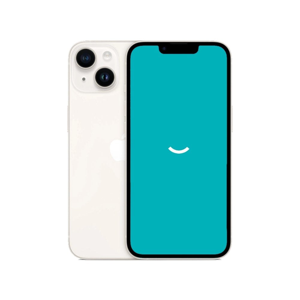 Refurbished iPhone 14 256GB Wit Simlockvrij - Productfoto 1 - Back in Use