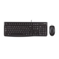 Logitech MK120 Tastatur und Maus | Azerty | Kabelgebundenes USB