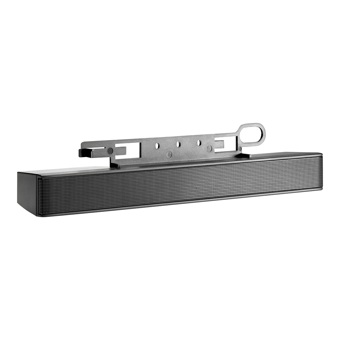 HP LCD Speaker Bar - Jackplug 3.5mm - Zwart