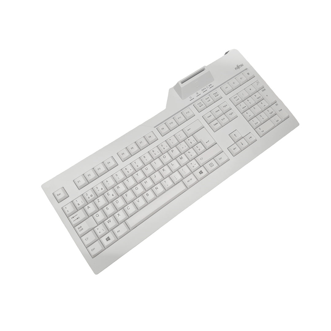 Clavier Fujitsu AZERTY avec lecteur de carte