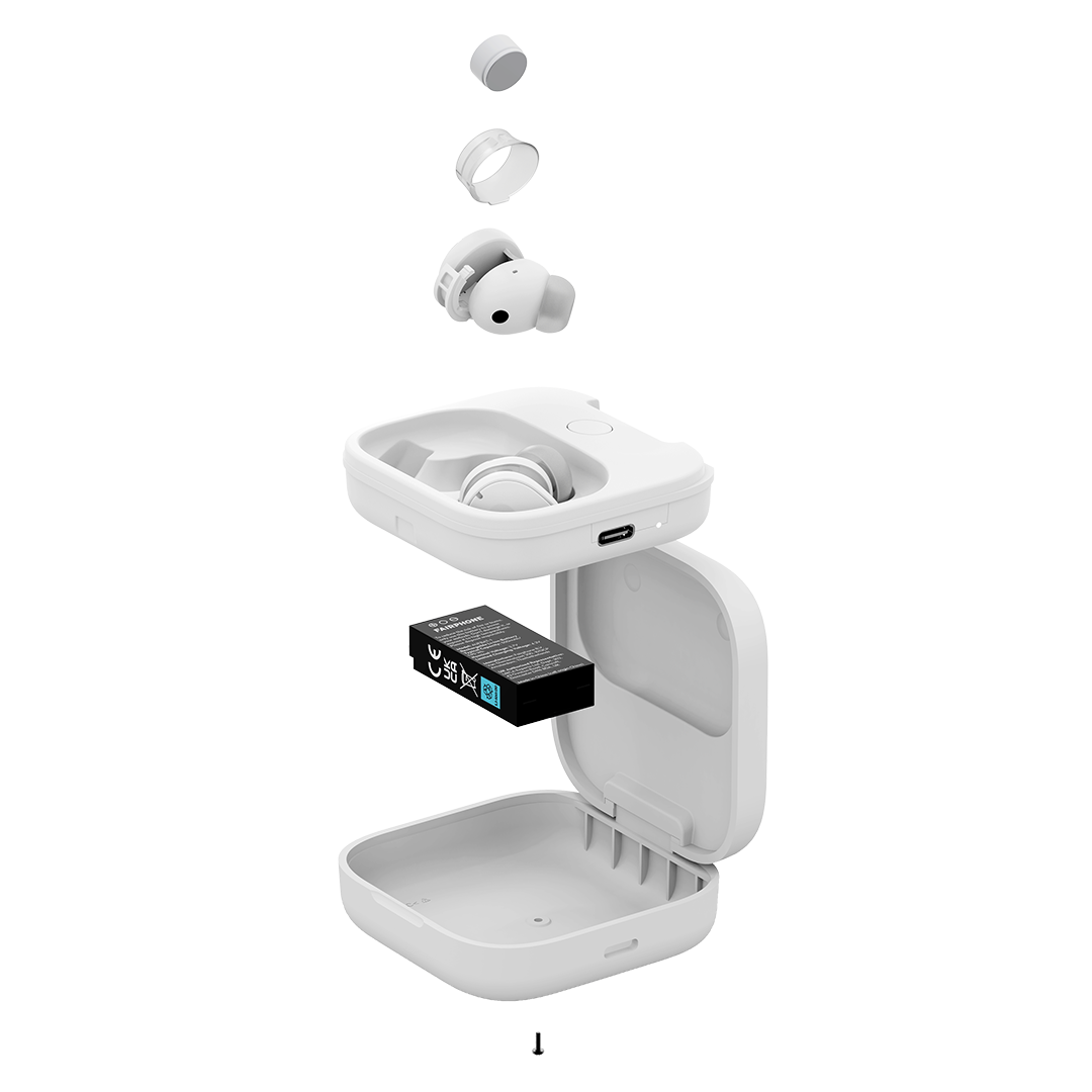 Fairbuds Wireless Earbuds White