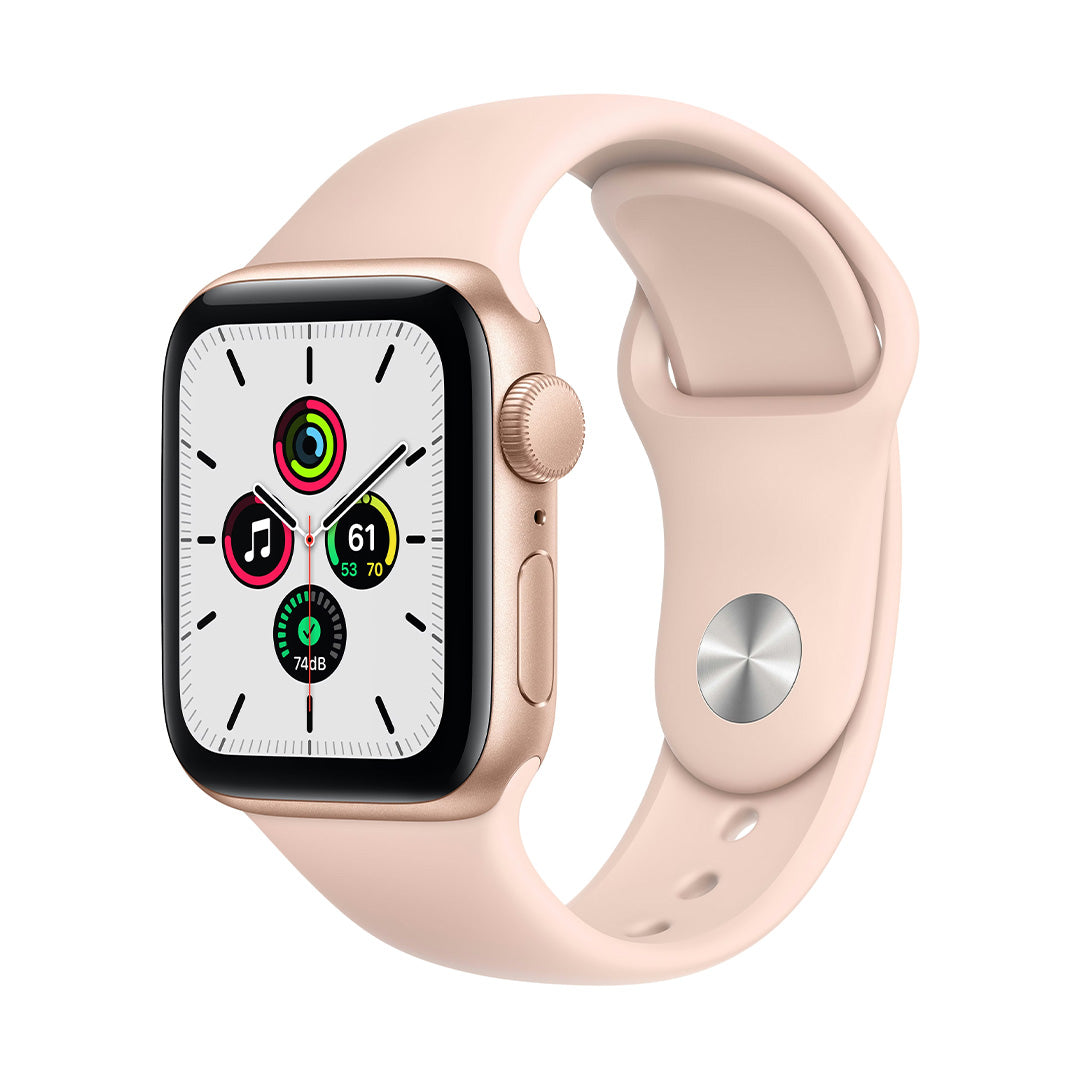 Apple Watch SE (2020) | 40mm | Gold ALU | Pink Sand Sportband | GPS