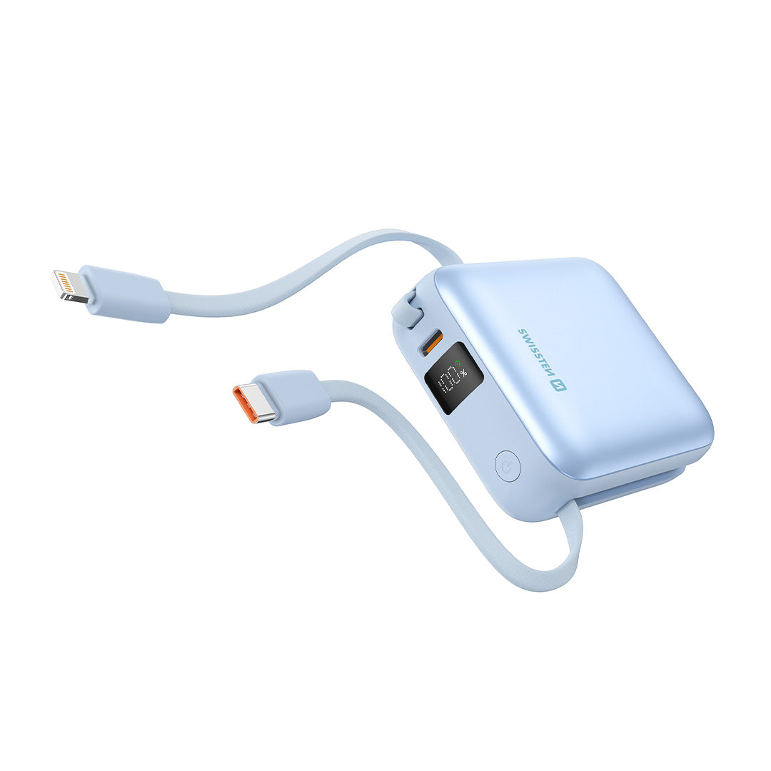Swissten Powerbank 35W 10 000mAh | Bleu
