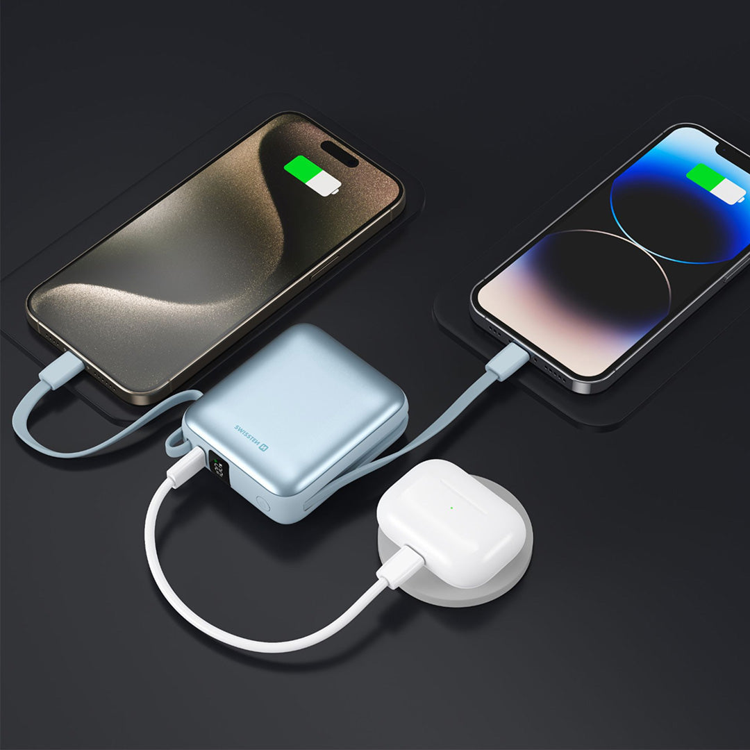 Swissten Powerbank 35W 10 000mAh | Bleu