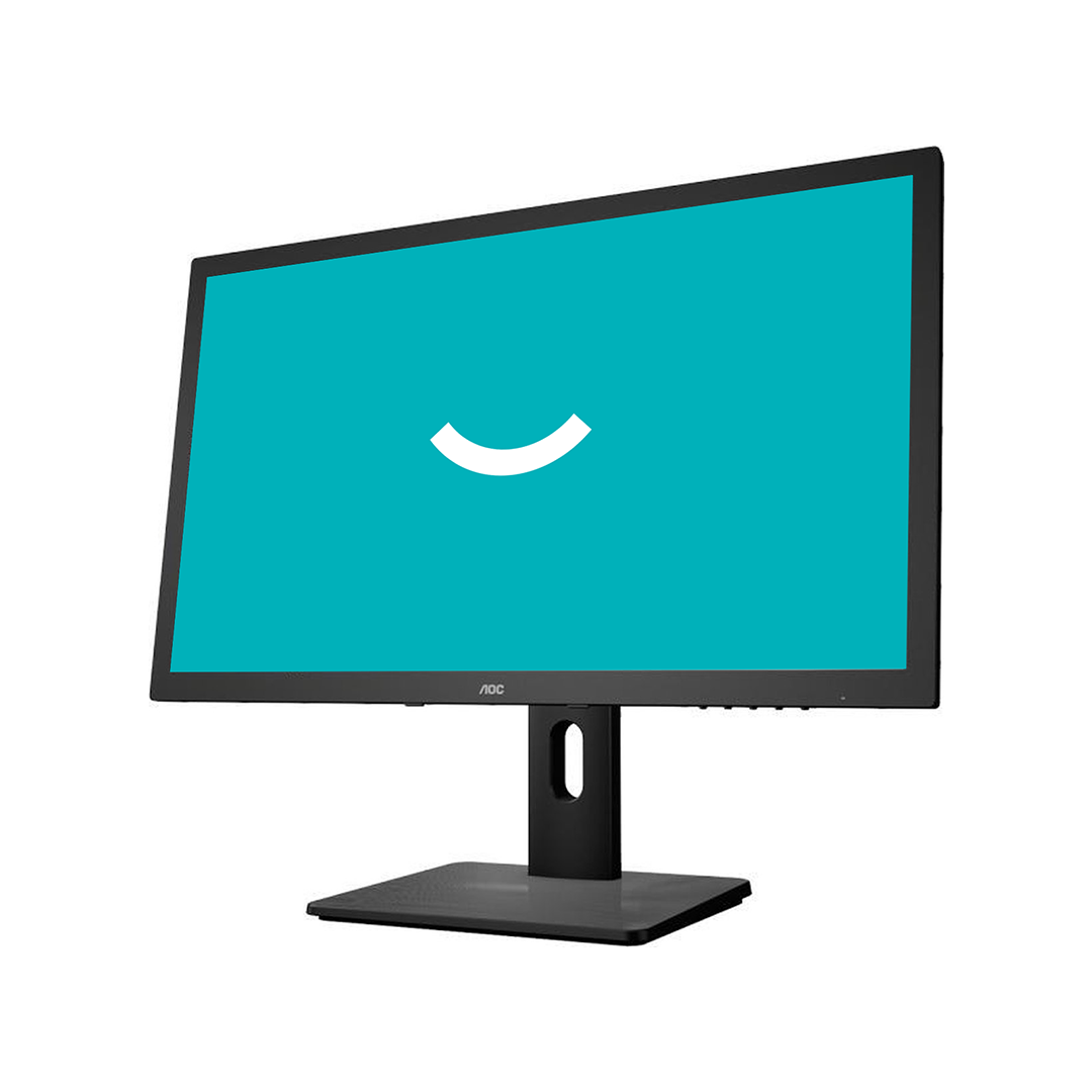 AOC Monitor I2475PXQU - 24 inch - HDMI - Zwart